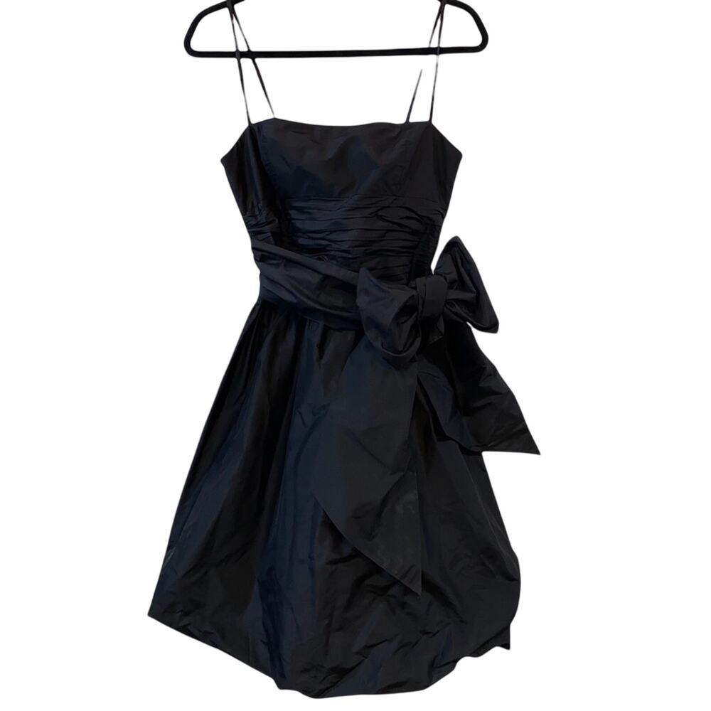 BCBG MaxAzria Black Sleeveless Bubble Dress